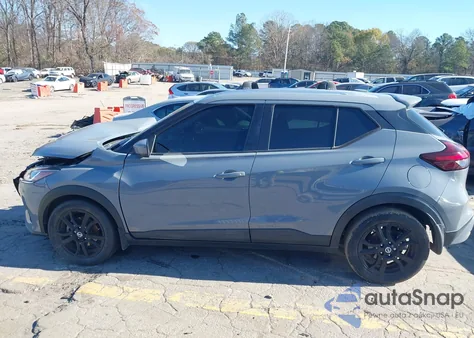 2021 Nissan Kicks Sv Xtronic Cvt from USA, damaged, VIN 3N1CP5CV9ML525261